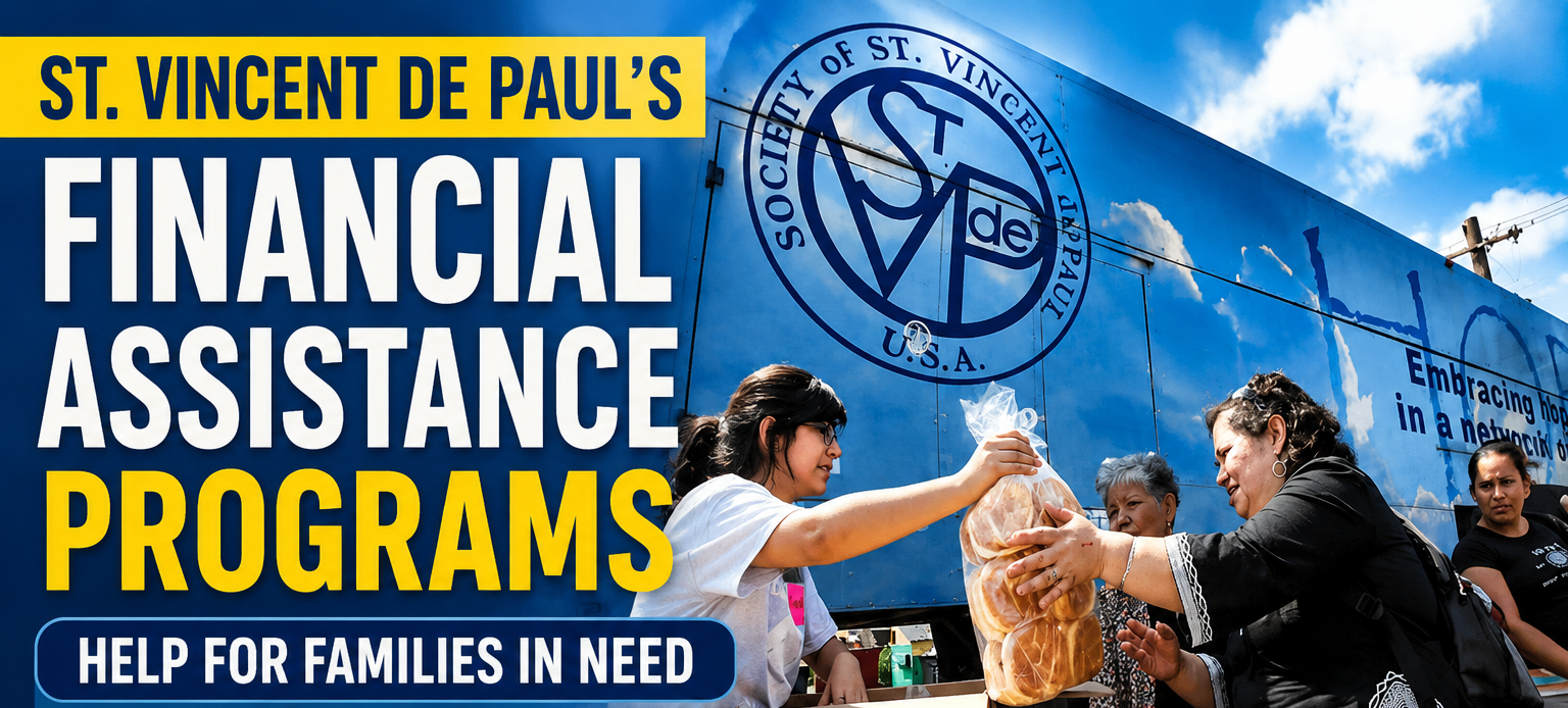 How to Get St. Vincent de Paul’s Financial Assistance Programs