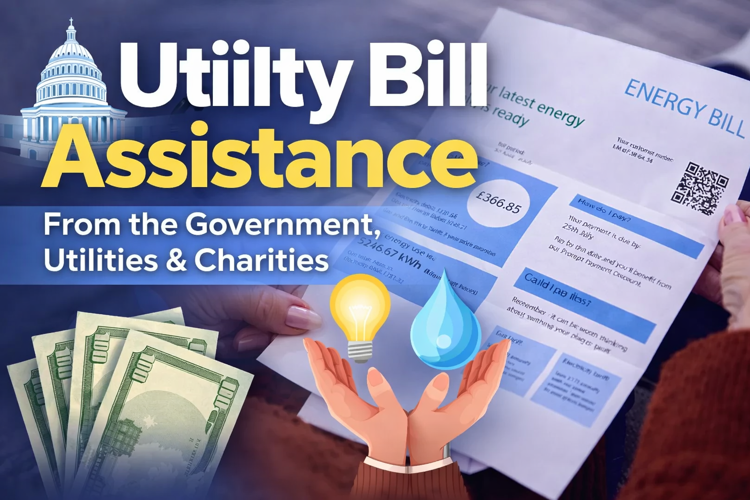 Utility Bill Assistance Programs from the Government, Utility Companies and Charities