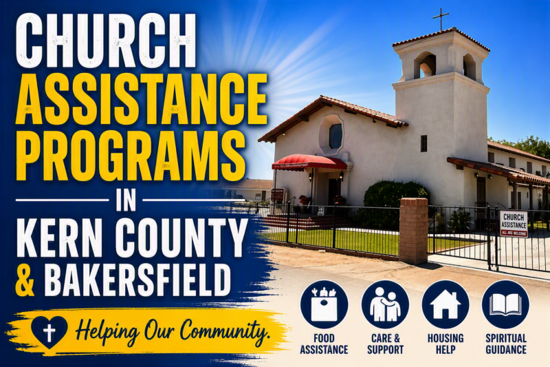 Church Assistance Programs in Kern County and Bakersfield