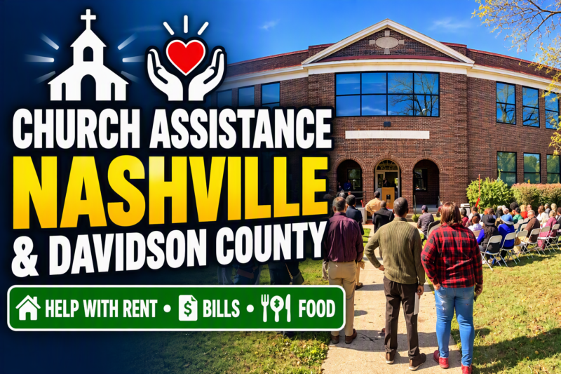 Church Assistance Programs in Nashville as well as Davidson County