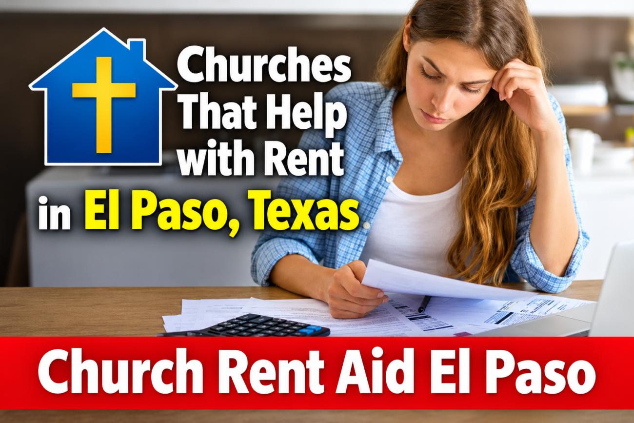 Churches That Help with Rent in El Paso, Texas